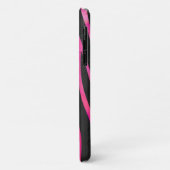 Textured Zebra Pattern Case-Mate iPhone Case (Achterkant/links)