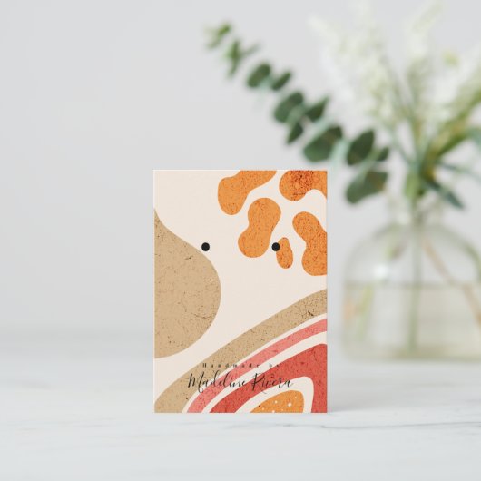 Textures Abstraites Cartes d'affichage de l'oreill (Debout devant)