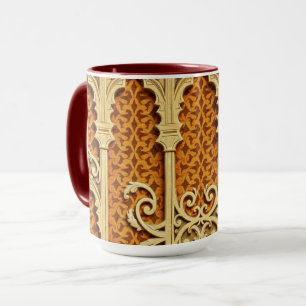 Textures Islamiques Tissées Mug Cinématique aux