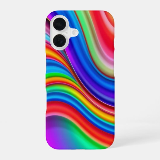 Textuur 1 iPhone 16 hoesje (Achterkant)