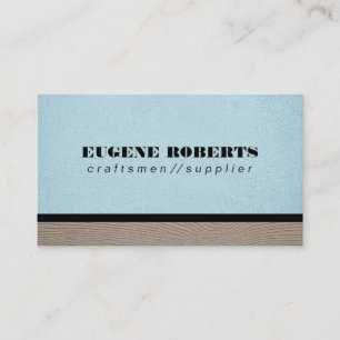 Textuur Blauw Hout Visitekaartje
