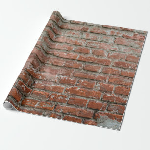 Textuur. Brick. Wall. A background with attritions Cadeaupapier