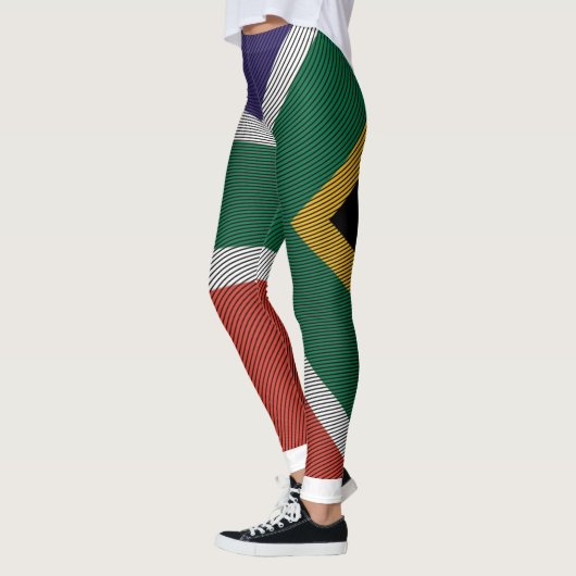 Textuur : graf Leggings Zuid-Afrika vlag (Links)