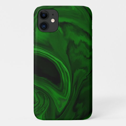 textuur groene collecties van malachietsteen Case-Mate iPhone case (Achterkant)