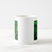 textuur groene malachite koffiemok (Center)