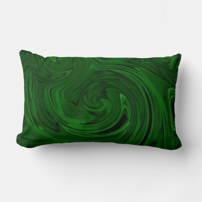textuur groene malachite kussen (Voorkant)