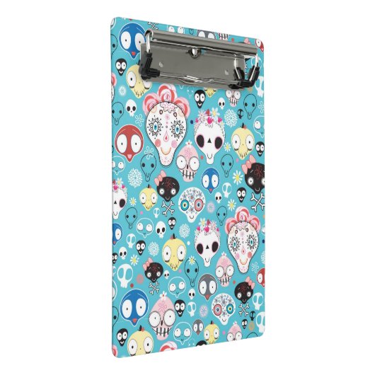 Textuur lachschedel mini klembord (Schuin)