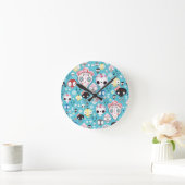 Textuur lachschedel ronde klok (Huis)