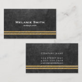 Textuur/leisteen Visitekaartje (Voorkant / Achterkant)