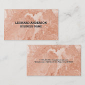 Textuur | Marmer Visitekaartje (Voorkant / Achterkant)