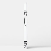 Textuur met abstract vlakken. One continuous line Case-Mate iPhone Case (Achterkant / Rechts)
