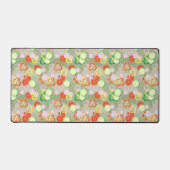 Textuur met plakjes groenten bureaumat (Voorkant)