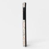 Textuur met teddyberen Case-Mate iPhone case (Achterkant/links)