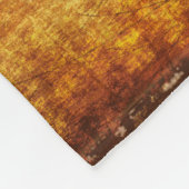textuur oud goud fleece deken (Hoek)