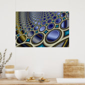 Textuur. Poster (Keuken)