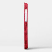 Textuur red fabriabstract,background,canvas,close Case-Mate iPhone case (Achterkant / Links)