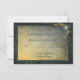 textuur RSVP Kaartje