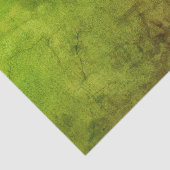 Textuur  Rustic Green Brown Grunge Pattern Tissuepapier (Detail)