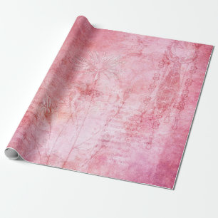  textuur Schraapboek roze Cadeaupapier