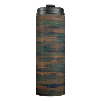 textuur van achtergrondhout thermosbeker