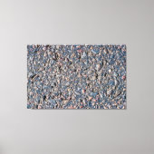textuur van asfalt en keeltjes canvas afdruk (Voorkant)