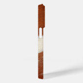 textuur van bruin en wit koeienhuid Case-Mate iPhone case (Achterkant / Rechts)