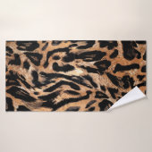 textuur van de luiphuid badhanddoek (Badhanddoek)