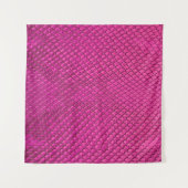 textuur van de roze pythonslang wandkleed (Voorkant (horizontaal))