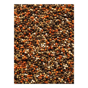 Textuur van gemengde peperkorrels specerijenfoto foto afdruk