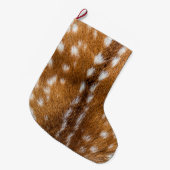 textuur van gepotte herten grote kerstsok (Voorkant (Hangend))
