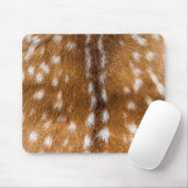 textuur van gepotte hertenbont muismat (Met muis)