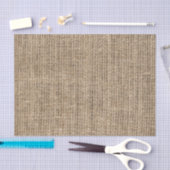 textuur van het faux burlap canvas tissuepapier (Craft)