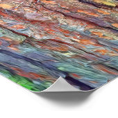 Textuur van het Poster van de boomschors (Hoek)