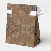 textuur van hout, natuurlijke achtergrondstructuur bedankdoosjes (Achterkant)