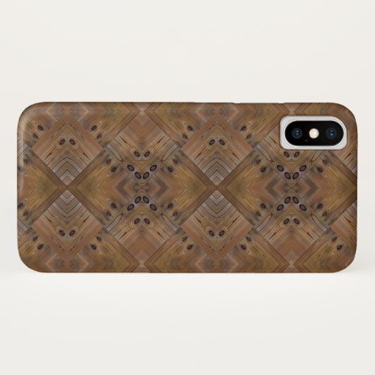 textuur van hout, natuurlijke achtergrondstructuur Case-Mate iPhone case (Achterkant (horizontaal))