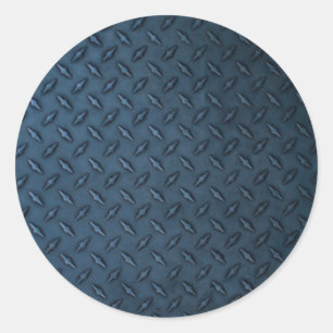textuur van industriële metaalplaten ronde sticker