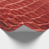 textuur van krokodilleder cadeaupapier (Hoek)