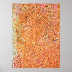 Textuur van old painted metalabstract, age, anc poster