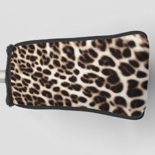 textuur van pelsdieren schil cheetah leopard golfheadcover
