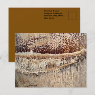 Textuur van stam van dadelpalmboom close-up foto a briefkaart