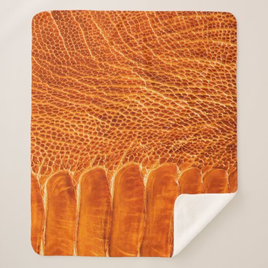 textuur van struisgras sherpa deken (Voorkant)