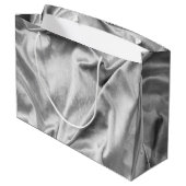 Textuur van weefsel 3 groot cadeauzakje (Achterkant Gekanteld)