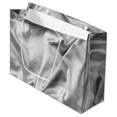 Textuur van weefsel 3 groot cadeauzakje (Voorkant Gekanteld)