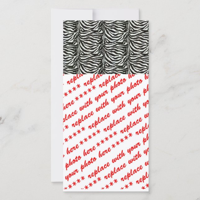 Textuur van zebra-camouflage (Voorkant)