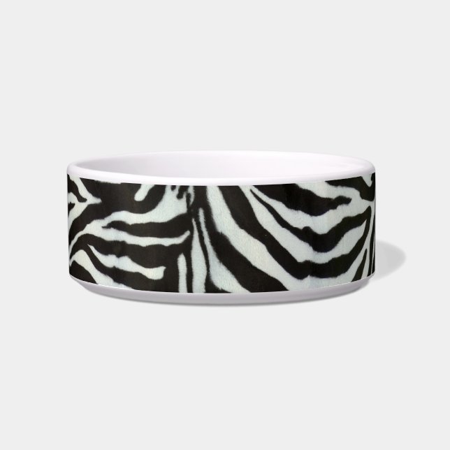 Textuur van zebra-camouflage voerbakje (Voorkant)