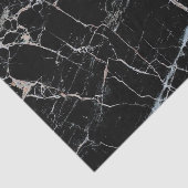 textuur van zwarte marmeren steen tissuepapier (Detail)