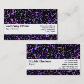 Textuurband V2 - Abstract 080716(3) Visitekaartje (Voorkant / Achterkant)