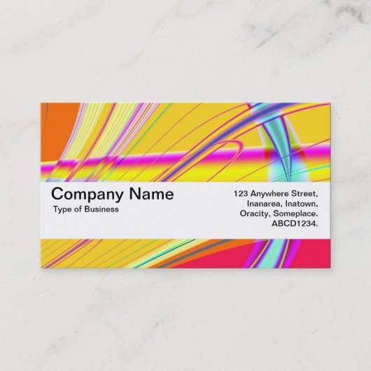 Textuurband V2 - Fractal Abstract 061012e Visitekaartje (Voorkant)