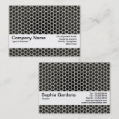 Textuurband V2 - Honeycomb Warm Visitekaartje (Voorkant / Achterkant)