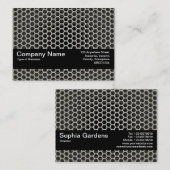 Textuurband V2 - Honeycomb Warm Visitekaartje (Voorkant / Achterkant)